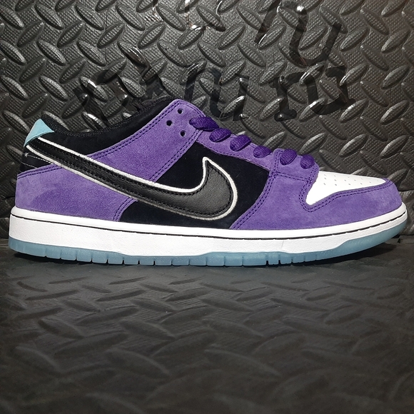 Nike SB Dunk Low Pro x Hayley Wilson 'Black and Court Purple' HJ0513-500 size 11